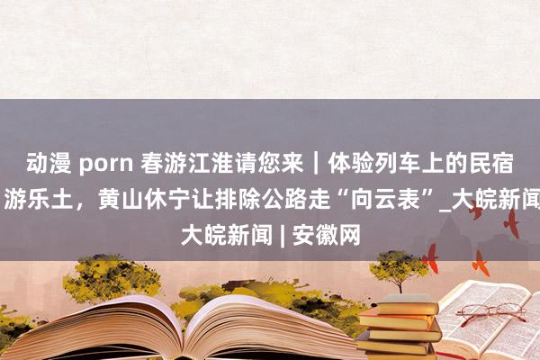 动漫 porn 春游江淮请您来｜体验列车上的民宿、茶屋、游乐土，黄山休宁让排除公路走“向云表”_大皖新闻 | 安徽网